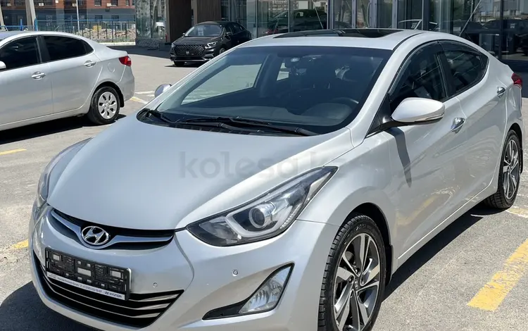 Hyundai Elantra 2014 года за 6 700 000 тг. в Астана