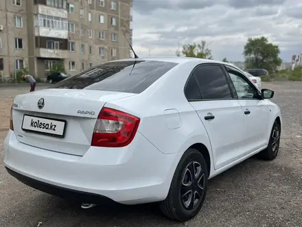 Skoda Rapid 2014 года за 5 400 000 тг. в Караганда – фото 5