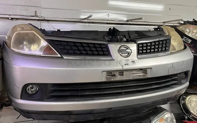 МОРДА НОУСКАТ ПЕРЕДНИЙ БАМПЕР ФАРЫ КАПОТ КРЫЛО NISSAN TIIDA за 250 000 тг. в Тараз