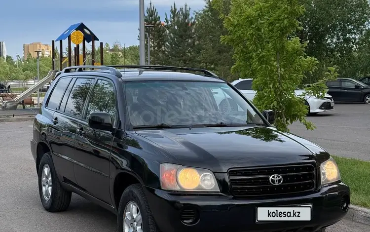 Toyota Highlander 2002 года за 4 900 000 тг. в Астана