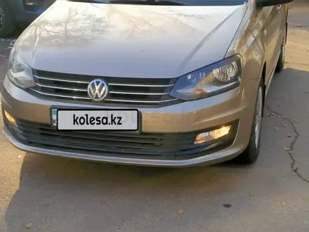 Volkswagen Polo 2016 года за 6 500 000 тг. в Алматы – фото 4