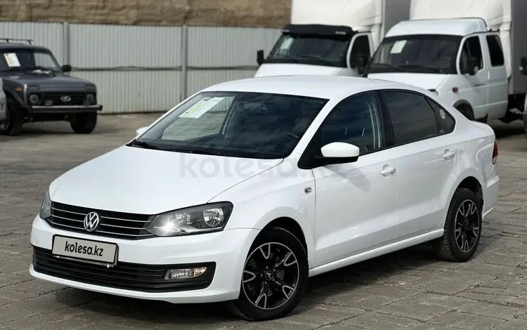 Volkswagen Polo 2017 года за 6 300 000 тг. в Атырау