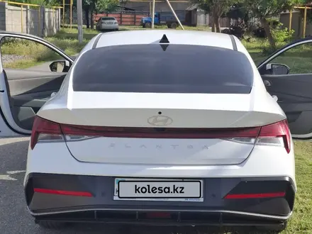 Hyundai Elantra 2024 года за 10 500 000 тг. в Шымкент – фото 6