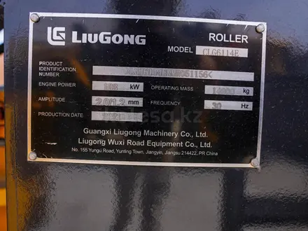 LiuGong  CLG6114E( Каток комбинированный 14 тонн) 2024 года за 22 440 000 тг. в Алматы – фото 8