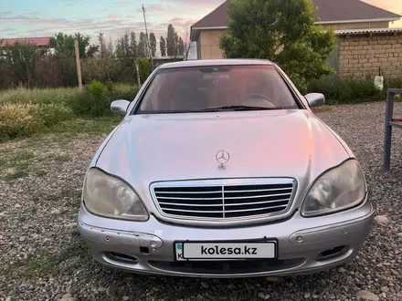 Mercedes-Benz S 320 2000 года за 2 900 000 тг. в Тараз – фото 3