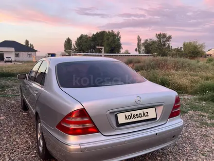 Mercedes-Benz S 320 2000 года за 2 900 000 тг. в Тараз – фото 6