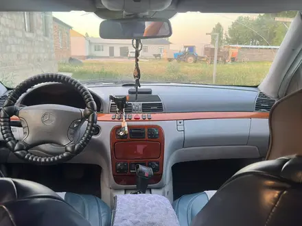 Mercedes-Benz S 320 2000 года за 2 900 000 тг. в Тараз – фото 9