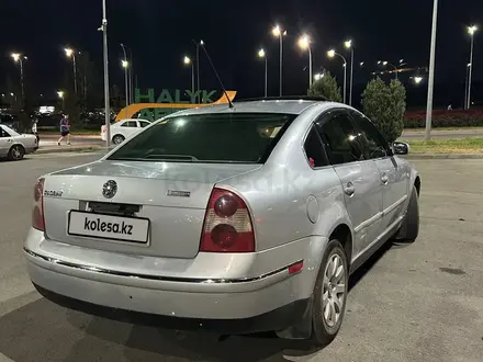 Volkswagen Passat 2001 года за 1 700 000 тг. в Алматы – фото 3