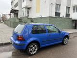 Volkswagen Golf 1998 годаfor990 000 тг. в Астана – фото 2