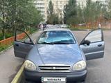 Chevrolet Lanos 2007 года за 1 100 000 тг. в Астана – фото 3