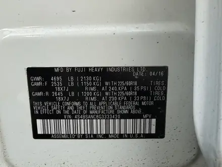 Subaru Outback 2016 года за 6 500 000 тг. в Актобе – фото 12