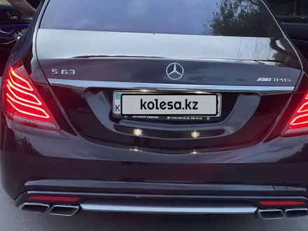 Mercedes-Benz S 63 AMG 2014 года за 27 900 000 тг. в Алматы – фото 8