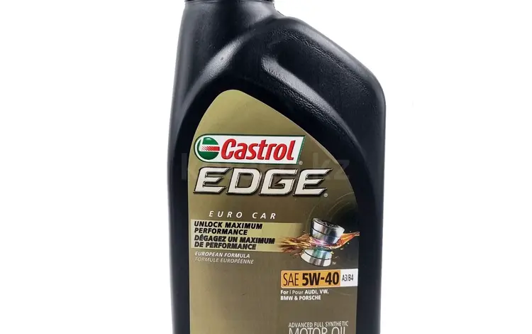 Синтетическое Моторное Масло Castrol EDGE EURO Full Synthetic 5w40үшін5 000 тг. в Алматы