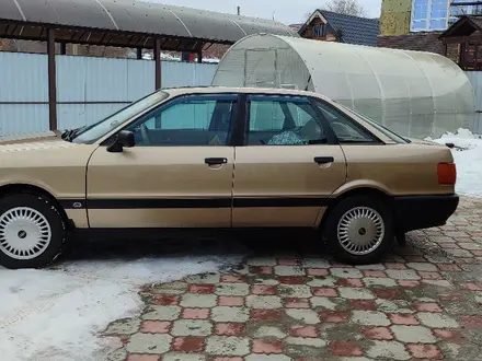 Audi 80 1988 года за 2 050 000 тг. в Затобольск – фото 4