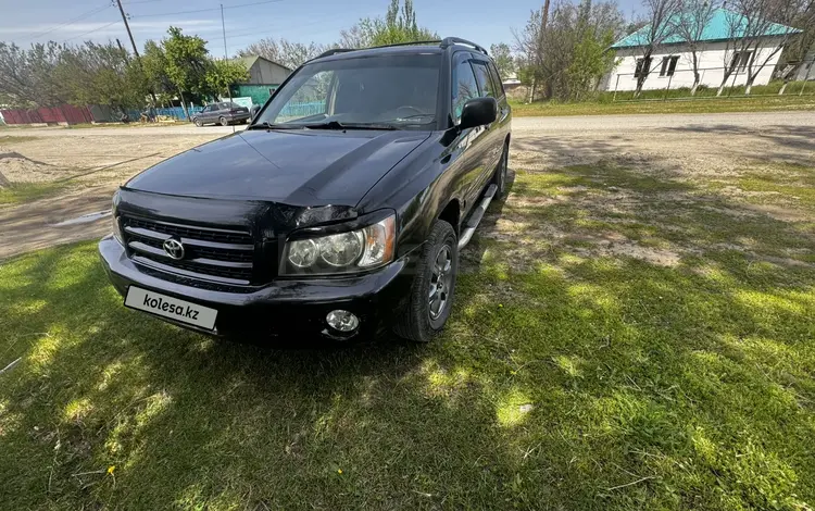 Toyota Highlander 2002 годаfor6 700 000 тг. в Талдыкорган