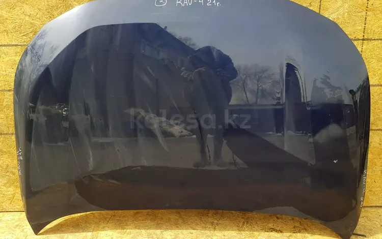 КАПОТ (СИНИЙ) (АЛЮМИНИЕВЫЙ) TOYOTA RAV 4 XA50 2018 - ПО Н.В за 350 000 тг. в Алматы