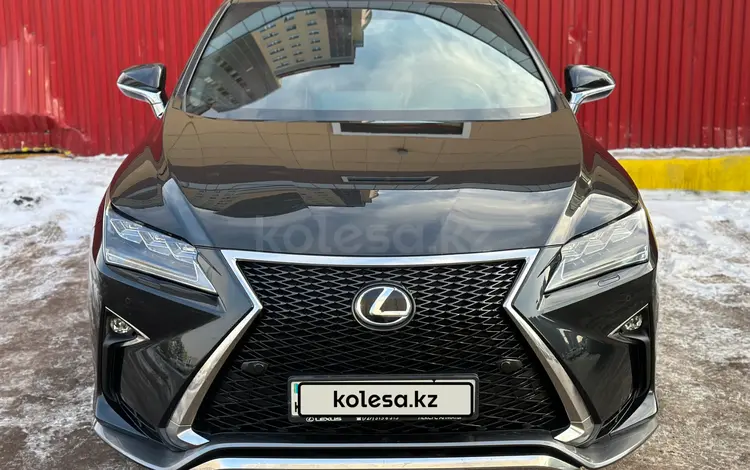 Lexus RX 200t 2017 года за 22 500 000 тг. в Астана