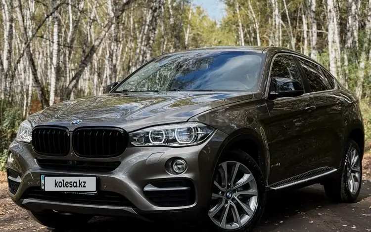 BMW X6 2016 годаүшін14 900 000 тг. в Петропавловск