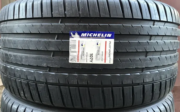 225-55-19 Michelin Pilot Sport 4 SUV за 132 000 тг. в Алматы