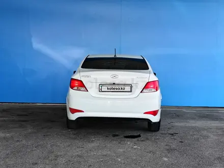 Hyundai Accent 2015 года за 2 464 500 тг. в Шымкент – фото 4