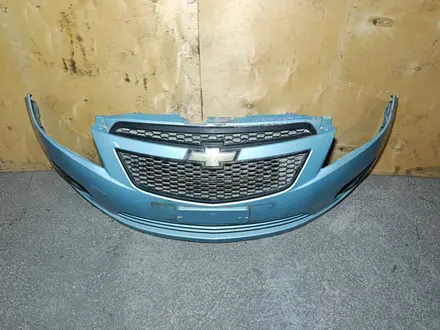 Бампер передний в сборе Chevrolet Spark M300 Оригинал Б/У за 70 000 тг. в Караганда – фото 2