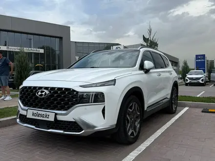 Hyundai Santa Fe 2023 года за 17 500 000 тг. в Алматы – фото 4