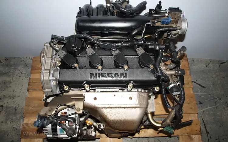 Двигатель Nissan X-Trail Qashqai Note Tino QR20, QR25 QG15, QG18, HR16 MR20 за 230 000 тг. в Алматы