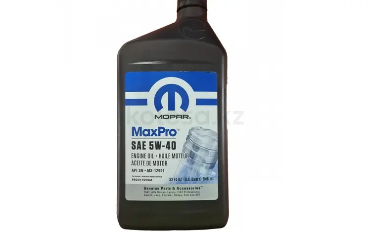 Моторное масло Mopar MaxPro 5w40 за 15 000 тг. в Караганда