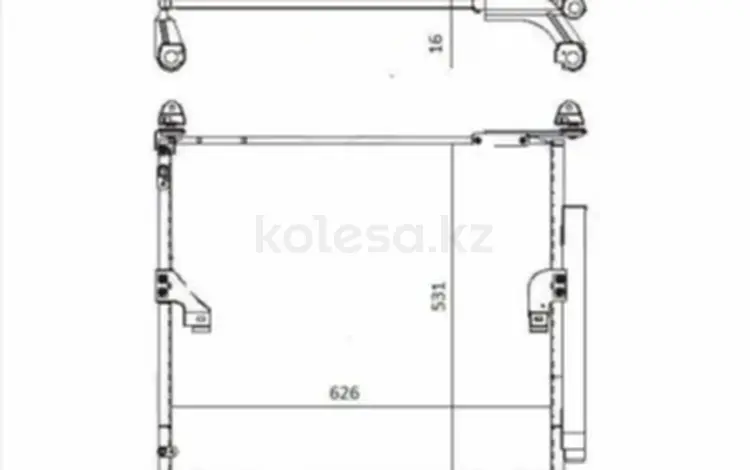 Радиатор кондиционера за 29 400 тг. в Караганда