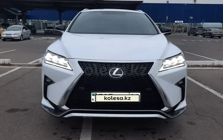 Lexus RX 200t 2017 годаүшін19 300 000 тг. в Алматы