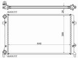 Радиатор за 28 050 тг. в Алматы