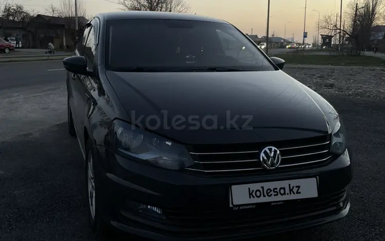 Volkswagen Polo 2018 года за 5 850 000 тг. в Шымкент