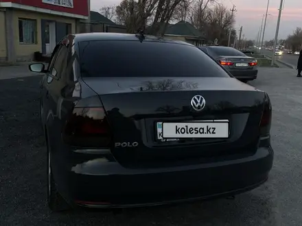 Volkswagen Polo 2018 года за 5 850 000 тг. в Шымкент – фото 6