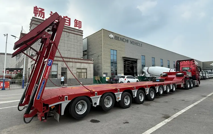 Benchi Heavy Industry  8 осьті тартылатын төмен жазық платформа 2026 года за 21 235 210 тг. в Алматы