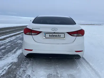 Hyundai Elantra 2014 года за 6 000 000 тг. в Костанай – фото 4