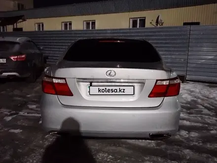 Lexus LS 460 2007 года за 6 500 000 тг. в Костанай – фото 3