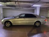 Mercedes-Benz S 350 2003 годаүшін5 000 000 тг. в Астана – фото 3