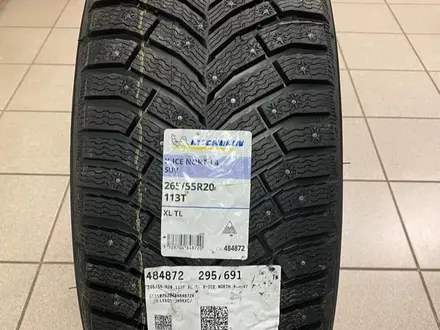 Шипованная резина Michelin X-Ice North 4 265/55 R20 113 за 250 000 тг. в Алматы