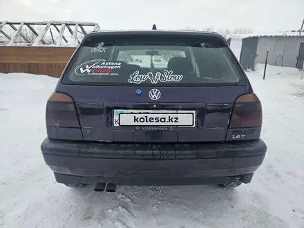 Volkswagen Golf 1993 года за 1 500 000 тг. в Астана – фото 3