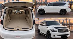 Infiniti QX80 2014 года за 16 500 000 тг. в Астана – фото 2