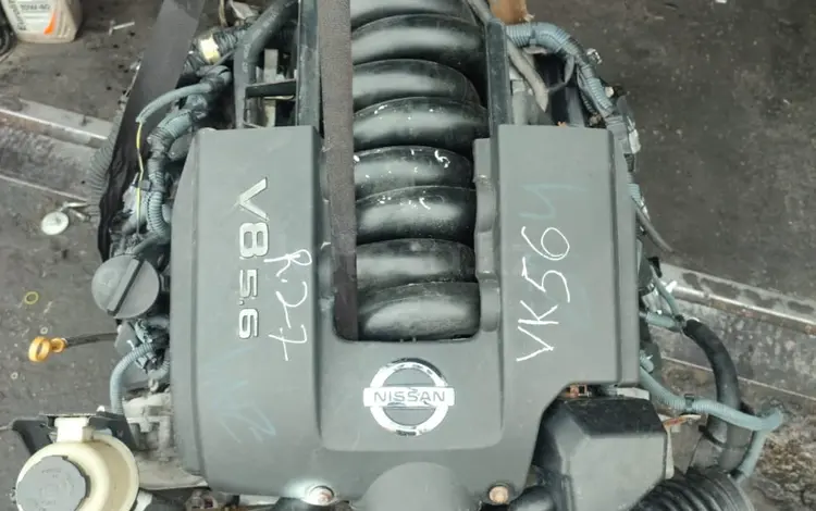 Двигатель АКПП NISSAN НИССАН ИНФИНИТИ INFINITI VK56de 5.6 VK56 DE за 100 000 тг. в Алматы
