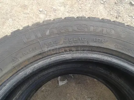 Шины 195/55 R16 — "GoodYear UltraGrip 7" (Германия), зимние, в от за 40 000 тг. в Астана – фото 3