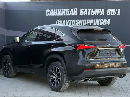 Lexus NX 200t 2016 года за 15 990 000 тг. в Актобе – фото 5