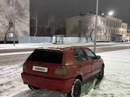 Volkswagen Golf 1992 года за 870 000 тг. в Астана – фото 3