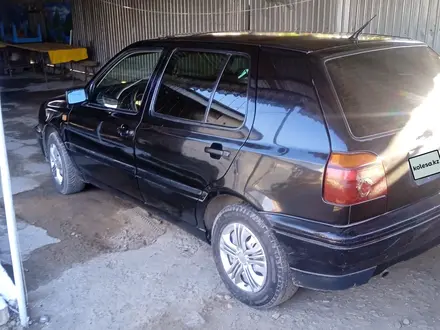 Volkswagen Golf 1993 года за 1 800 000 тг. в Кордай – фото 2