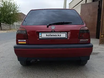 Volkswagen Golf 1995 года за 2 750 000 тг. в Туркестан – фото 6