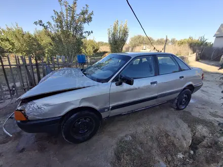 Audi 80 1991 года за 400 000 тг. в Шиели – фото 2