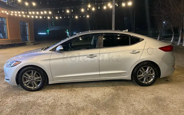 Hyundai Elantra 2017 года за 7 200 000 тг. в Кызылорда
