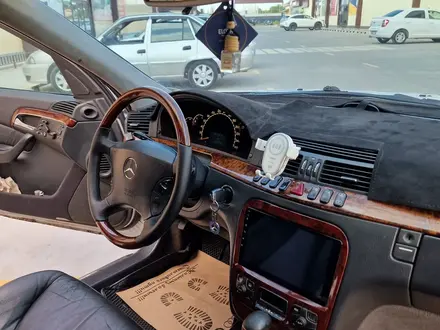 Mercedes-Benz S 320 2001 года за 5 500 000 тг. в Шымкент – фото 9