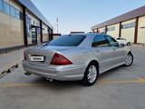 Mercedes-Benz S 320 2001 года за 4 800 000 тг. в Шымкент – фото 3